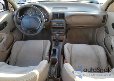 1998 Saturn Sc1 z USA, uszkodzony, nr VIN 1G8ZE1283WZ270422